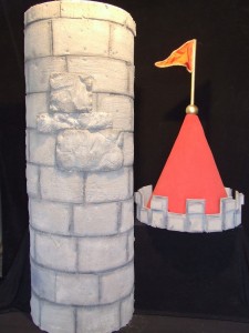 עמוד אבן וצריח